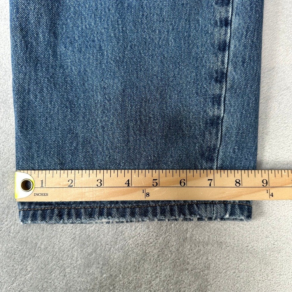 Levis 550 Jeans Mens 38x30 Blue Relaxed Fit Tapered Leg Denim Pants - Picture 2 of 14